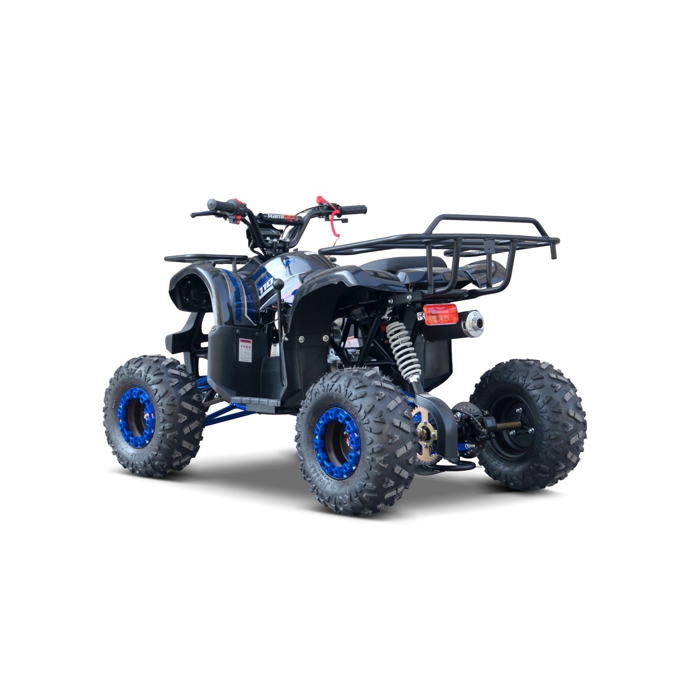 WILDPEAK 110cc Blue Combustion Quad Bike