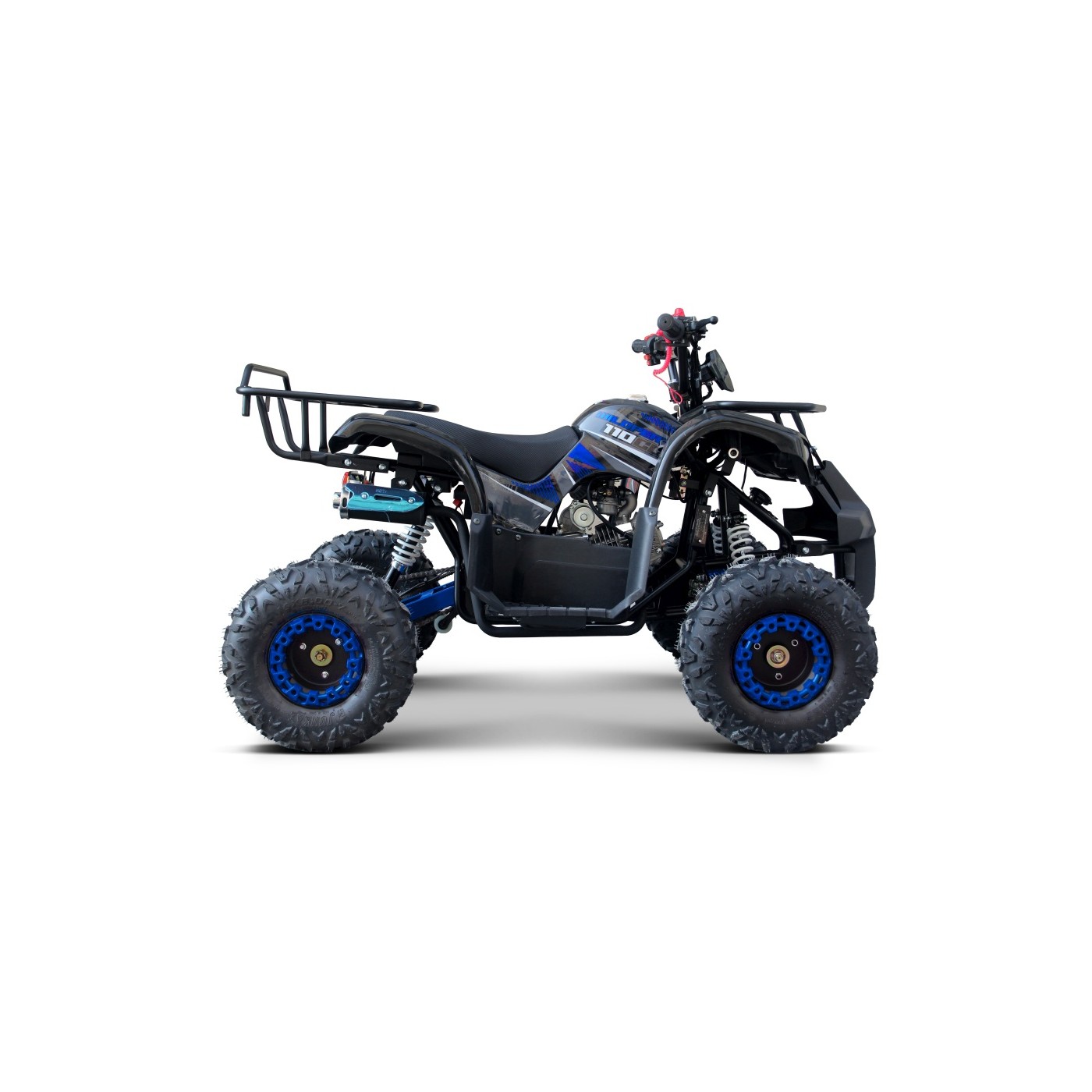 WILDPEAK 110cc Blue Combustion Quad Bike