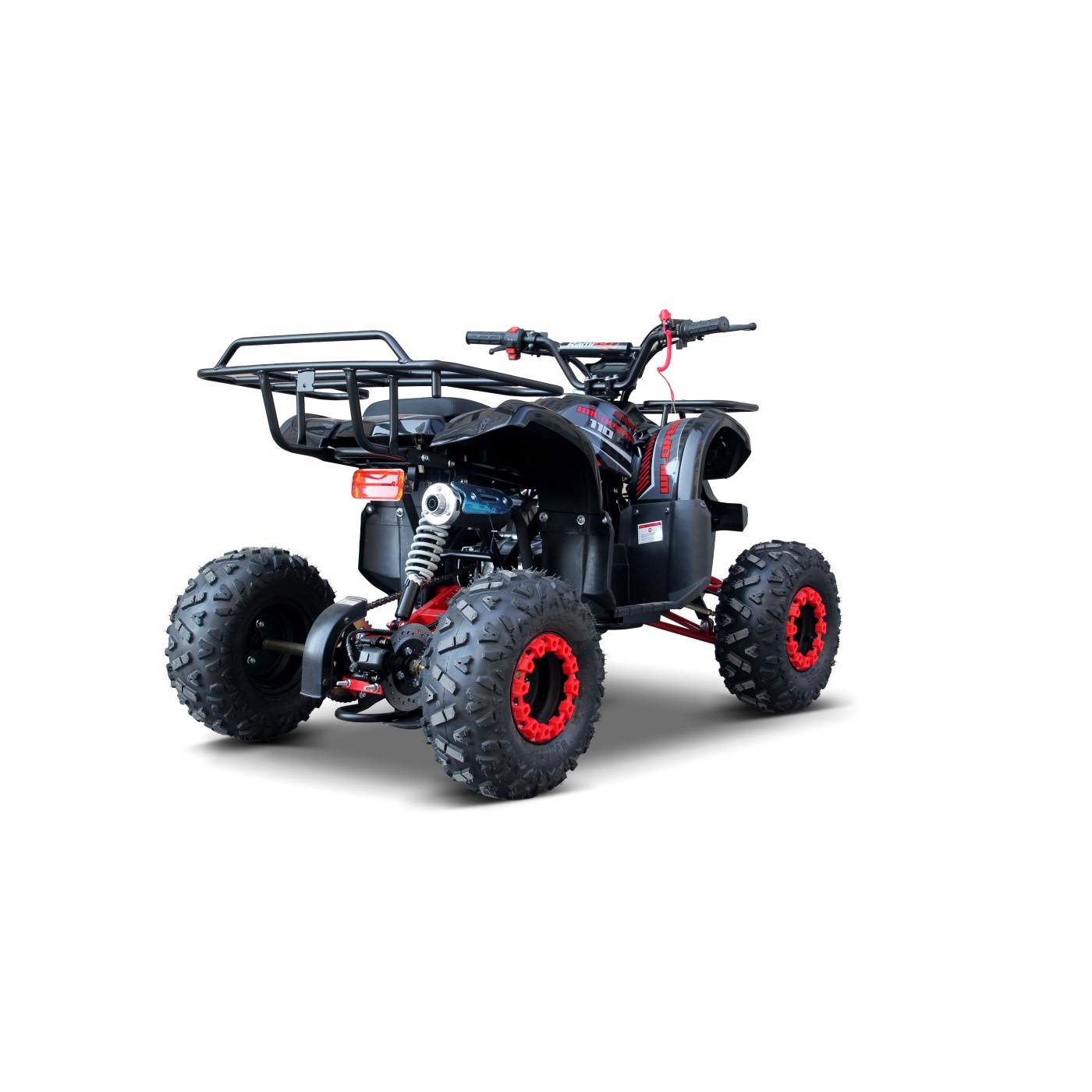 WILDPEAK 110cc Red Combustion Quad Vehicle