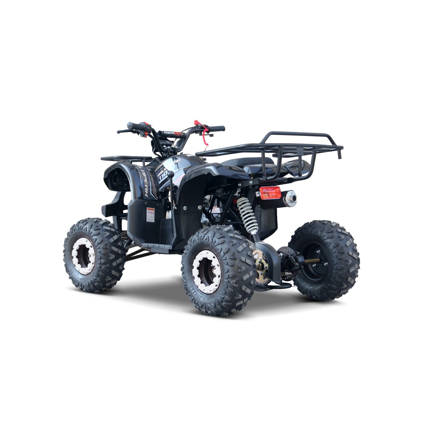 WILDPEAK 110cc Black Combustion Quad Vehicle
