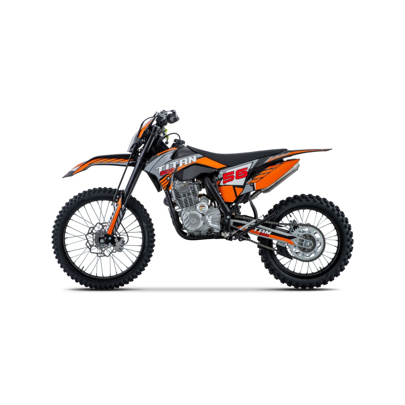 TITAN 300cc Orange Combustion Engine Vehicle