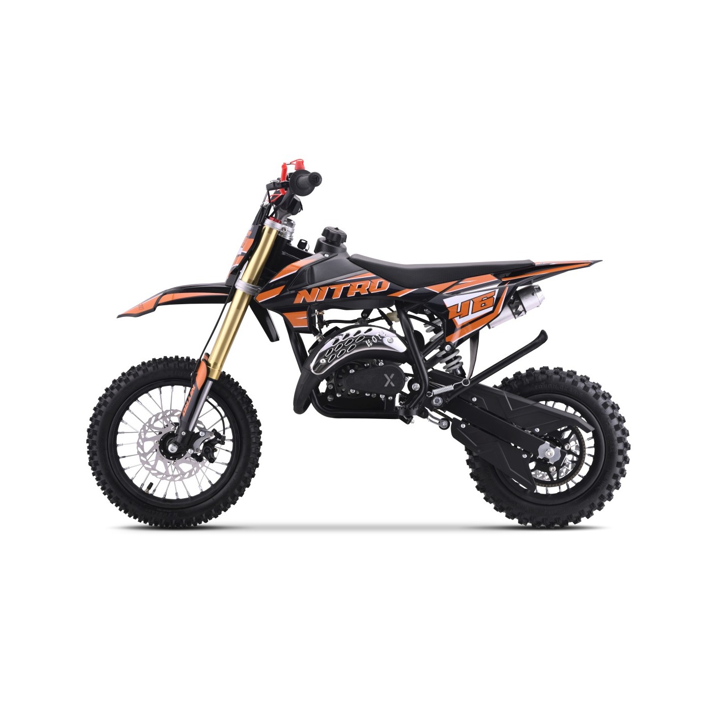Vehicle NITRO 60cc Orange Combustion Engine