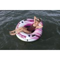 RAPID RIDER Swimming Ring Pink 135cm Bestway