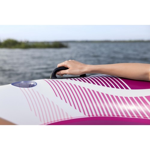 RAPID RIDER Swimming Ring Pink 135cm Bestway