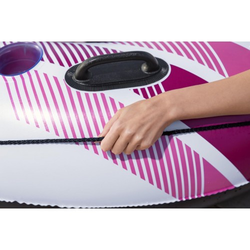 RAPID RIDER Swimming Ring Pink 135cm Bestway