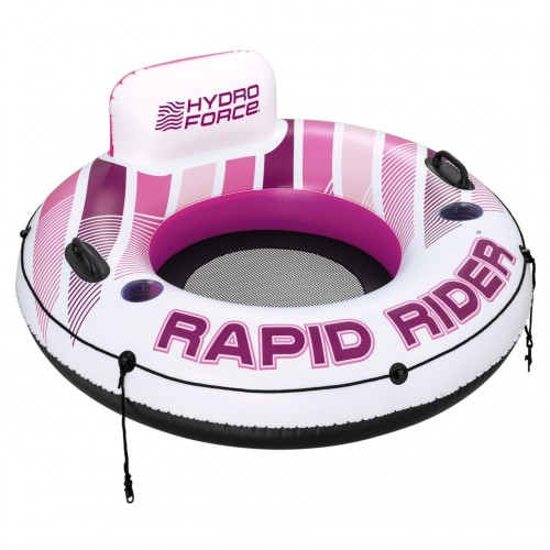 RAPID RIDER Swimming Ring Pink 135cm Bestway