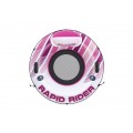RAPID RIDER Swimming Ring Pink 135cm Bestway