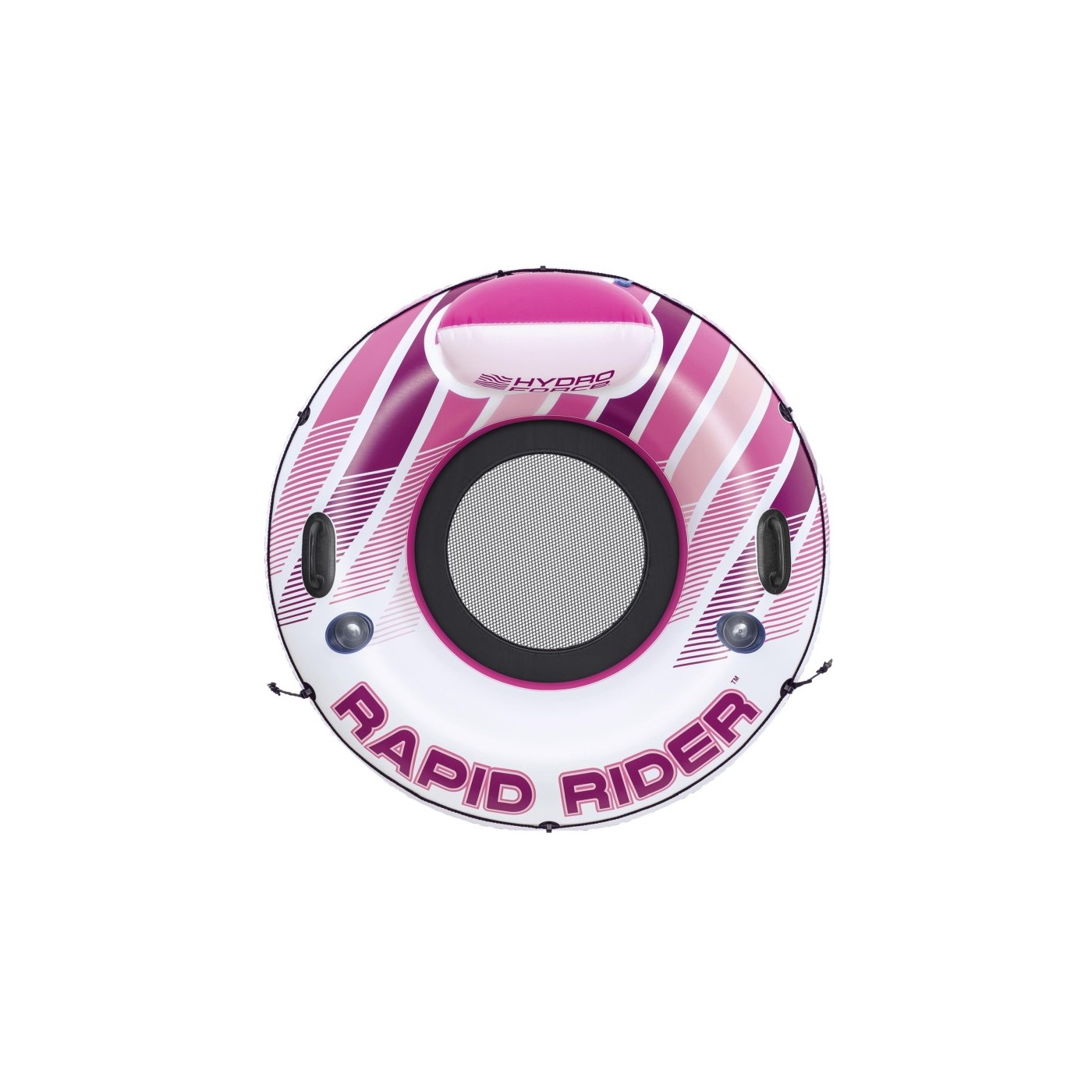 RAPID RIDER Swimming Ring Pink 135cm Bestway