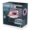 RAPID RIDER Swimming Ring Pink 135cm Bestway
