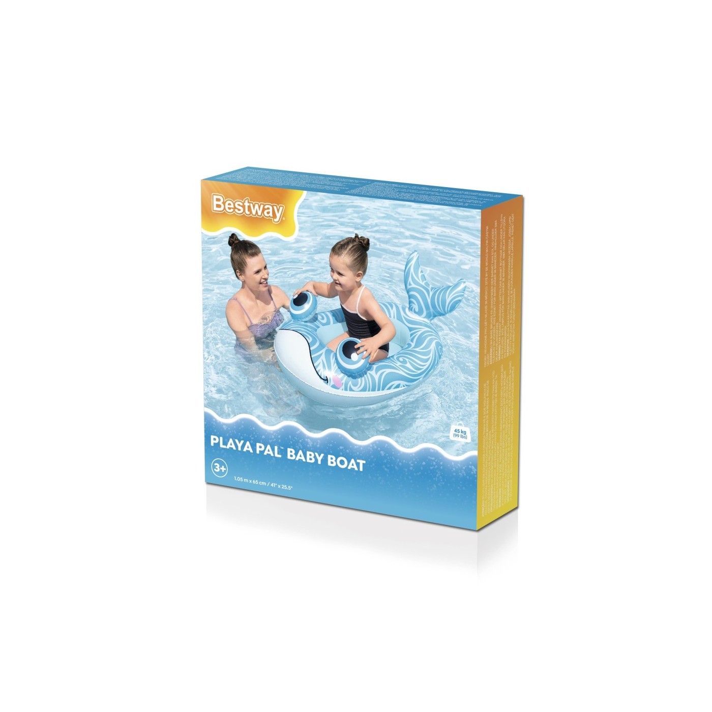 Whale Pontoon 105x65cm Bestway