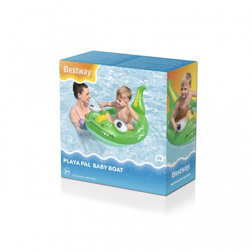 Green Dino Pontoon 108x65cm Bestway