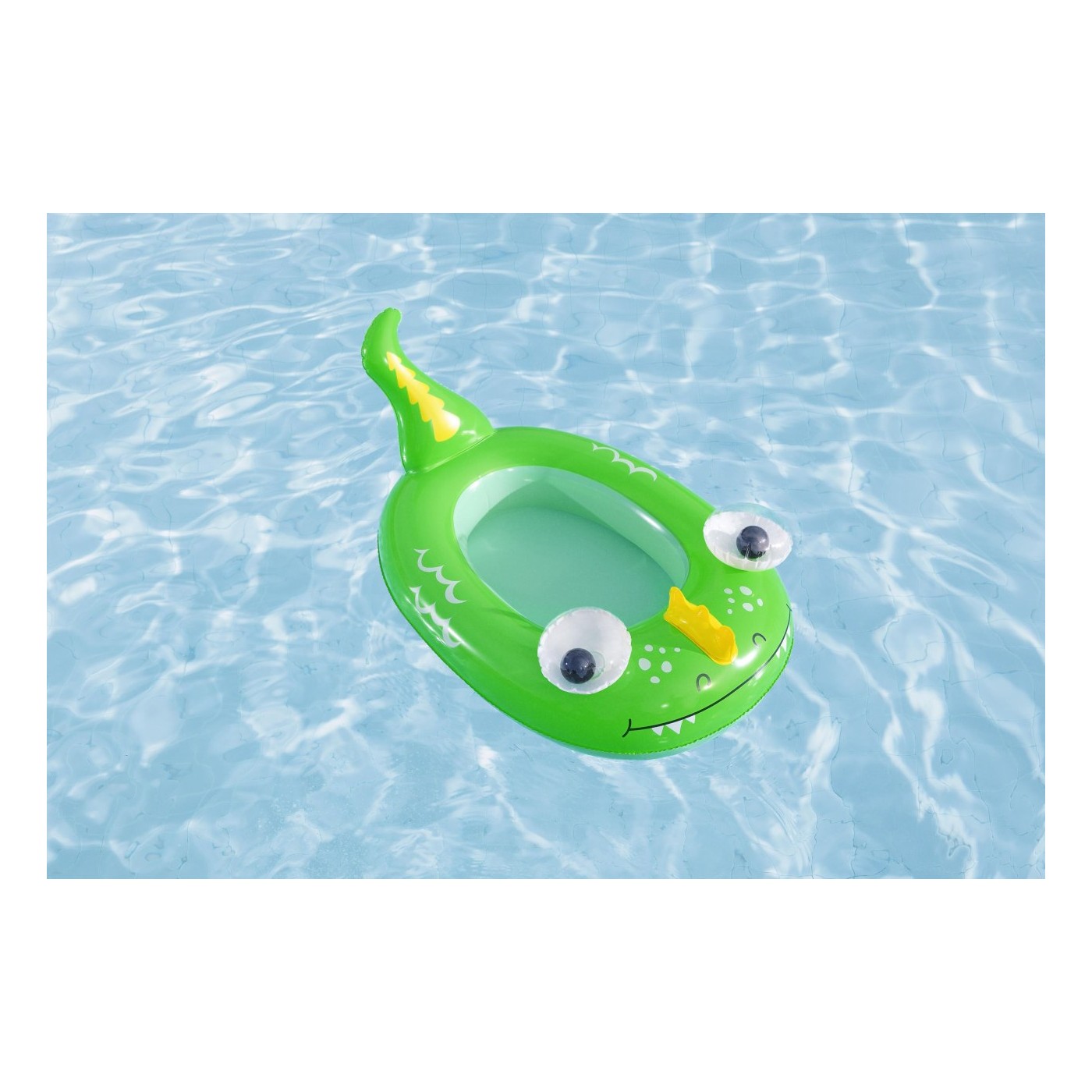 Green Dino Pontoon 108x65cm Bestway