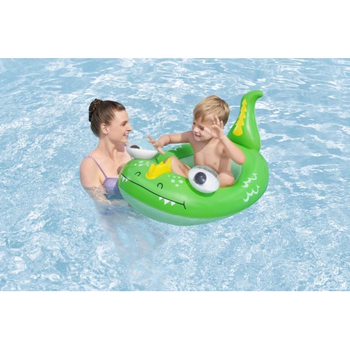 Green Dino Pontoon 108x65cm Bestway