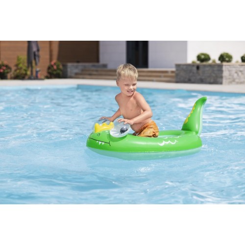 Green Dino Pontoon 108x65cm Bestway