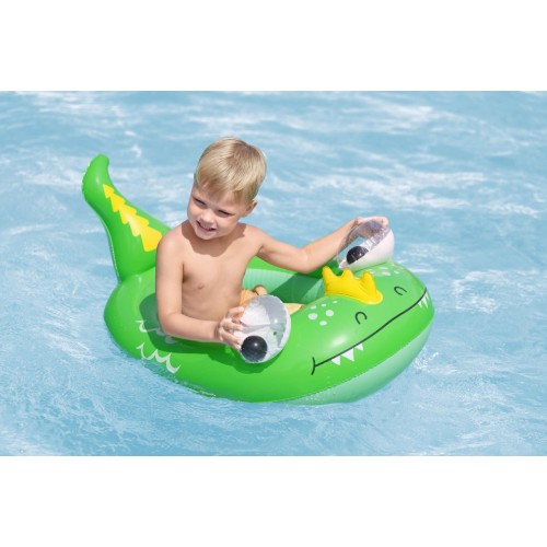 Green Dino Pontoon 108x65cm Bestway