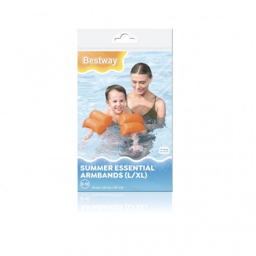 Orange BESTWAY Swimming Training Armbands for Children 25x20cm