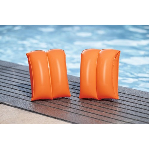 Orange BESTWAY Swimming Training Armbands for Children 25x20cm