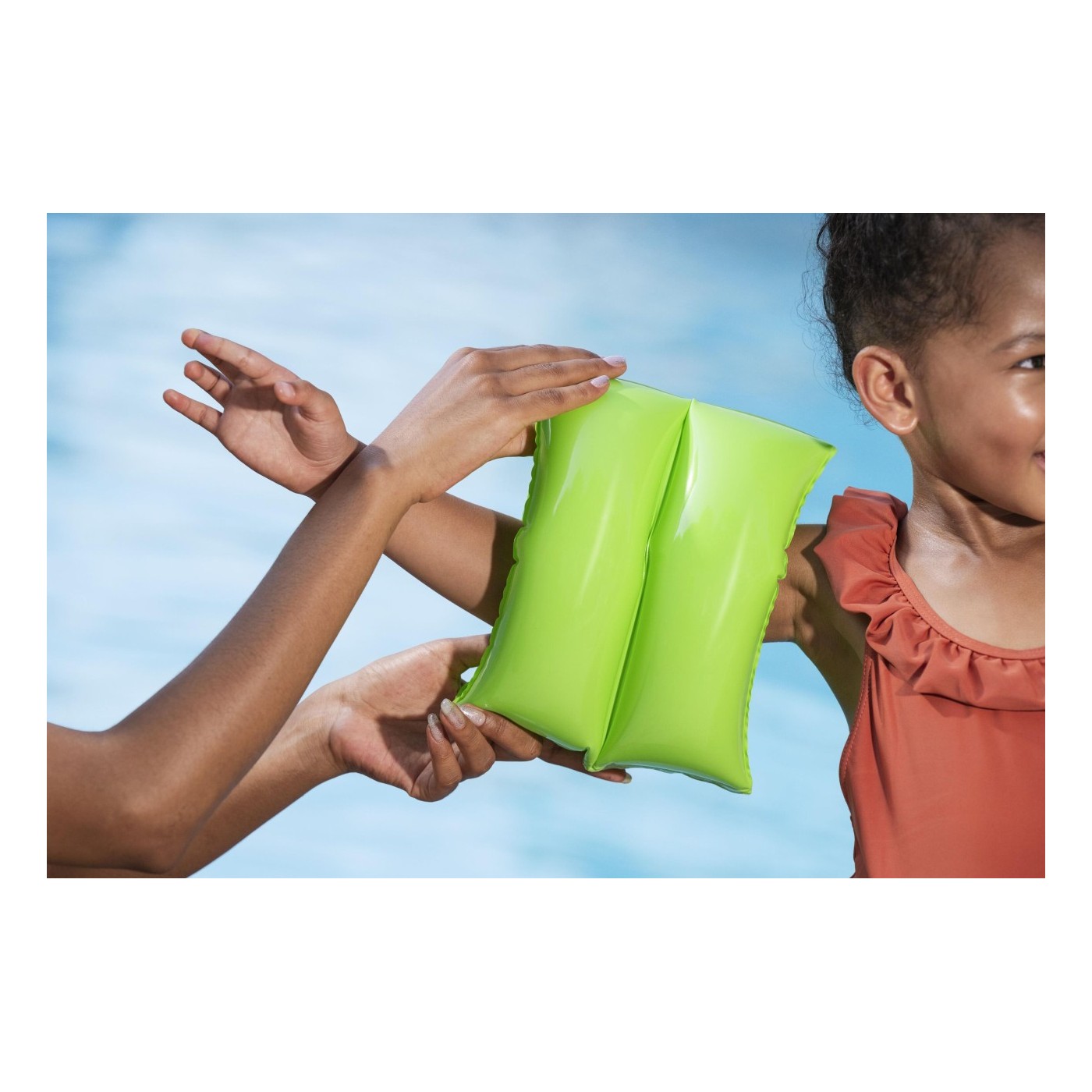 Swimming armbands for children Green BESTWAY 25x20cm