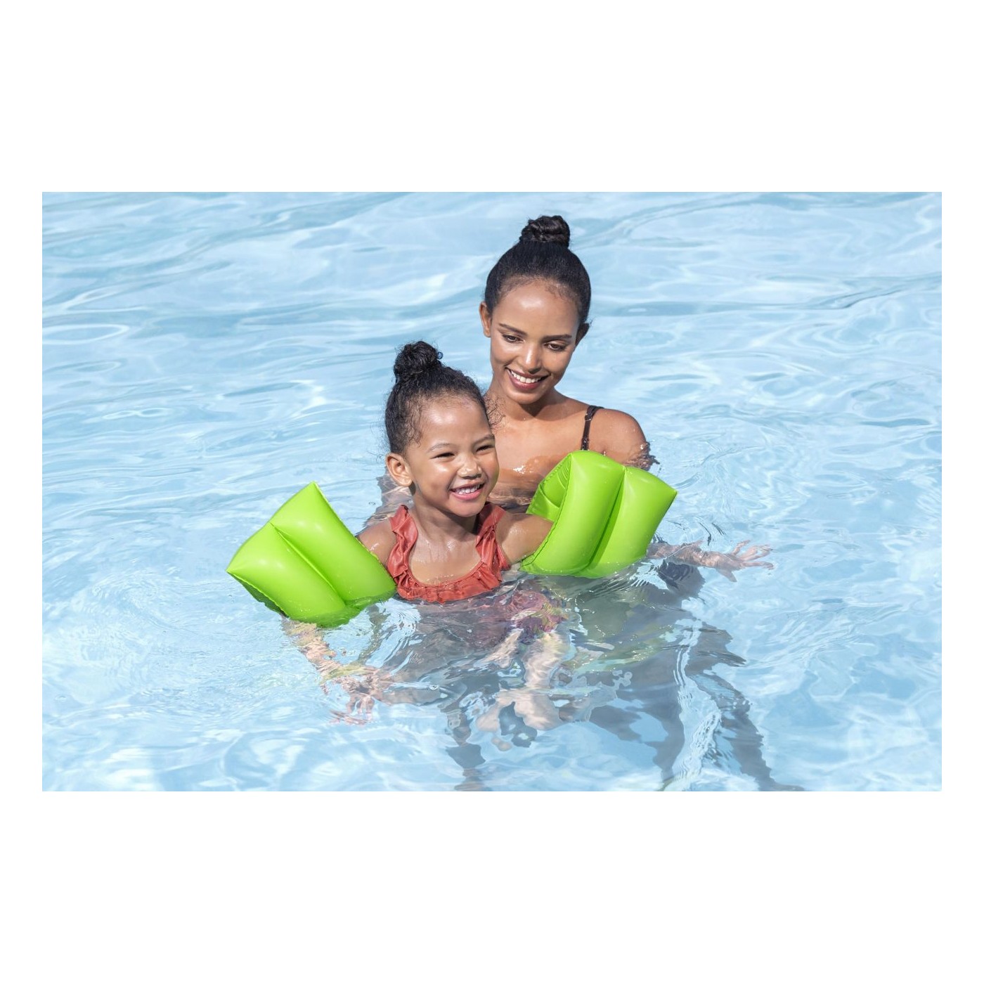 Swimming armbands for children Green BESTWAY 25x20cm