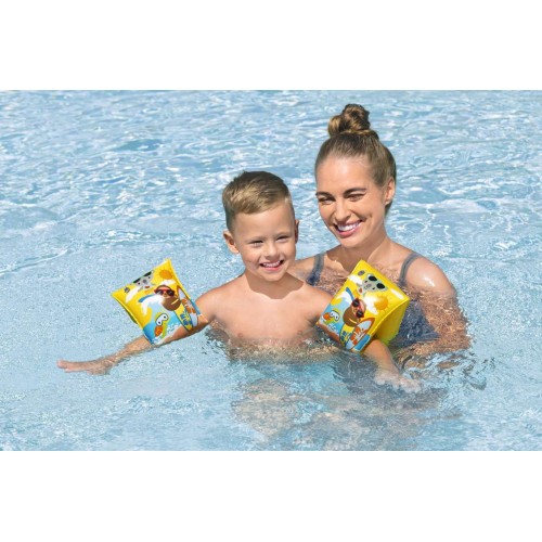 SUMMER SURF Arm Warmers Yellow 23x15cm Bestway