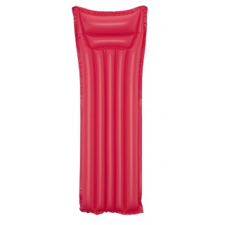 Inflatable Swimming Mattress Red BESTWAY 183x69cm + Pillow