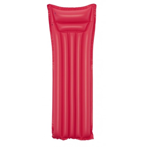 Inflatable Swimming Mattress Red BESTWAY 183x69cm + Pillow