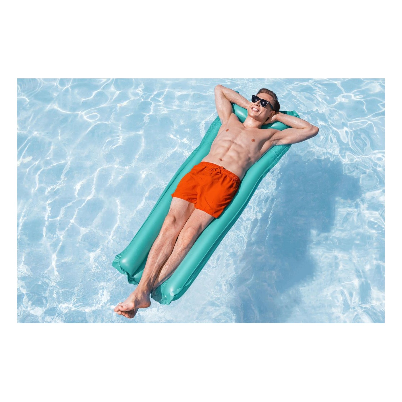Beach mattress 183 69 cm BESTWAY Green