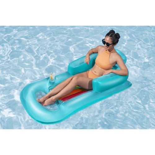 Mattress Deck chair Blue 161 84cm BESTWAY