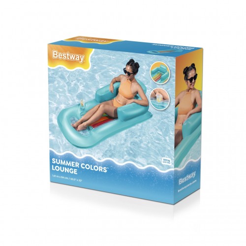 Mattress Deck chair Blue 161 84cm BESTWAY