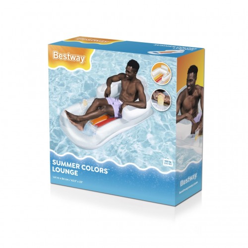 Mattress Deck-chair White 161 84 cm BESTWAY