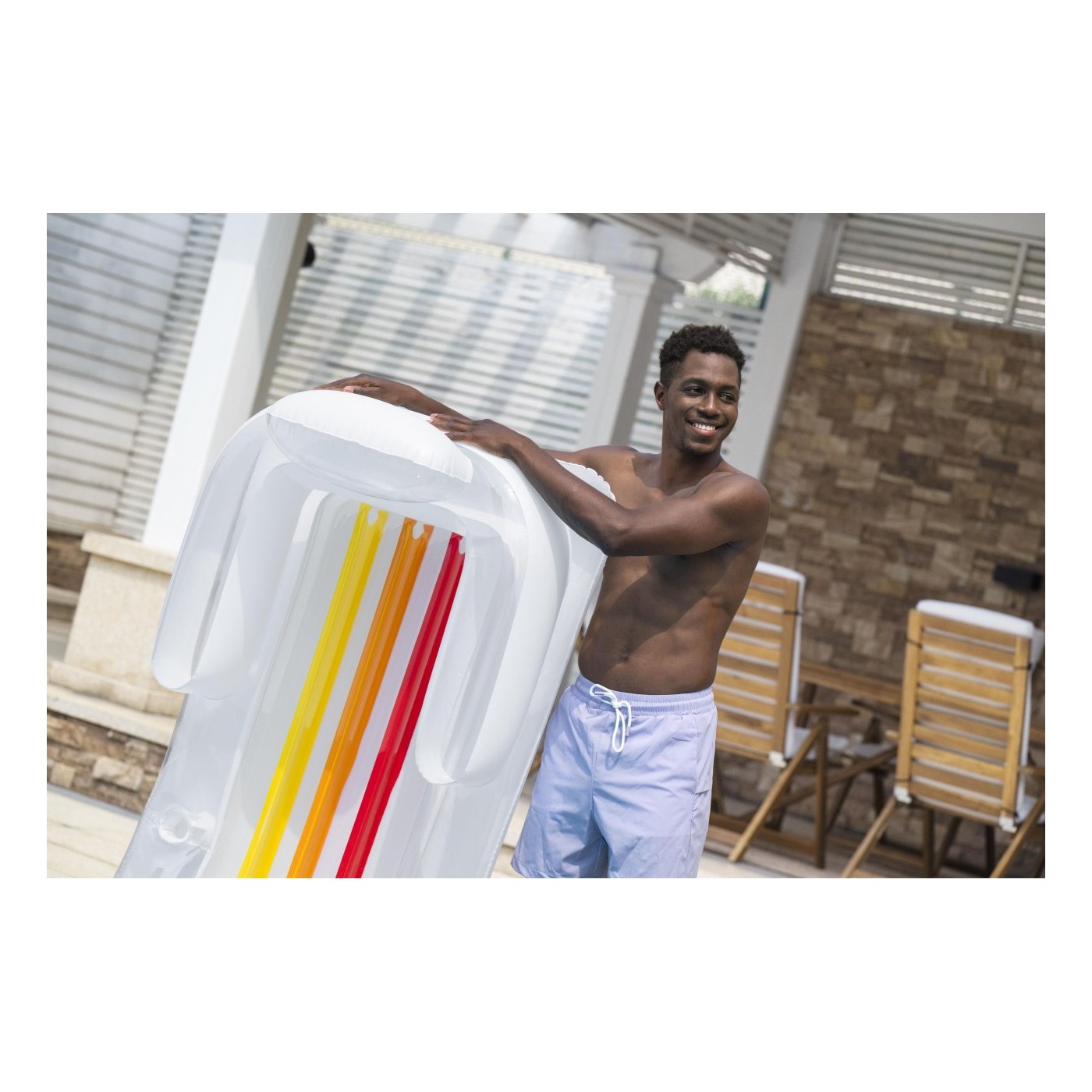 Mattress Deck-chair White 161 84 cm BESTWAY