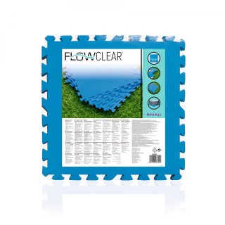 Pool Foam Mat 50 x 50 cm 9 pcs BESTWAY