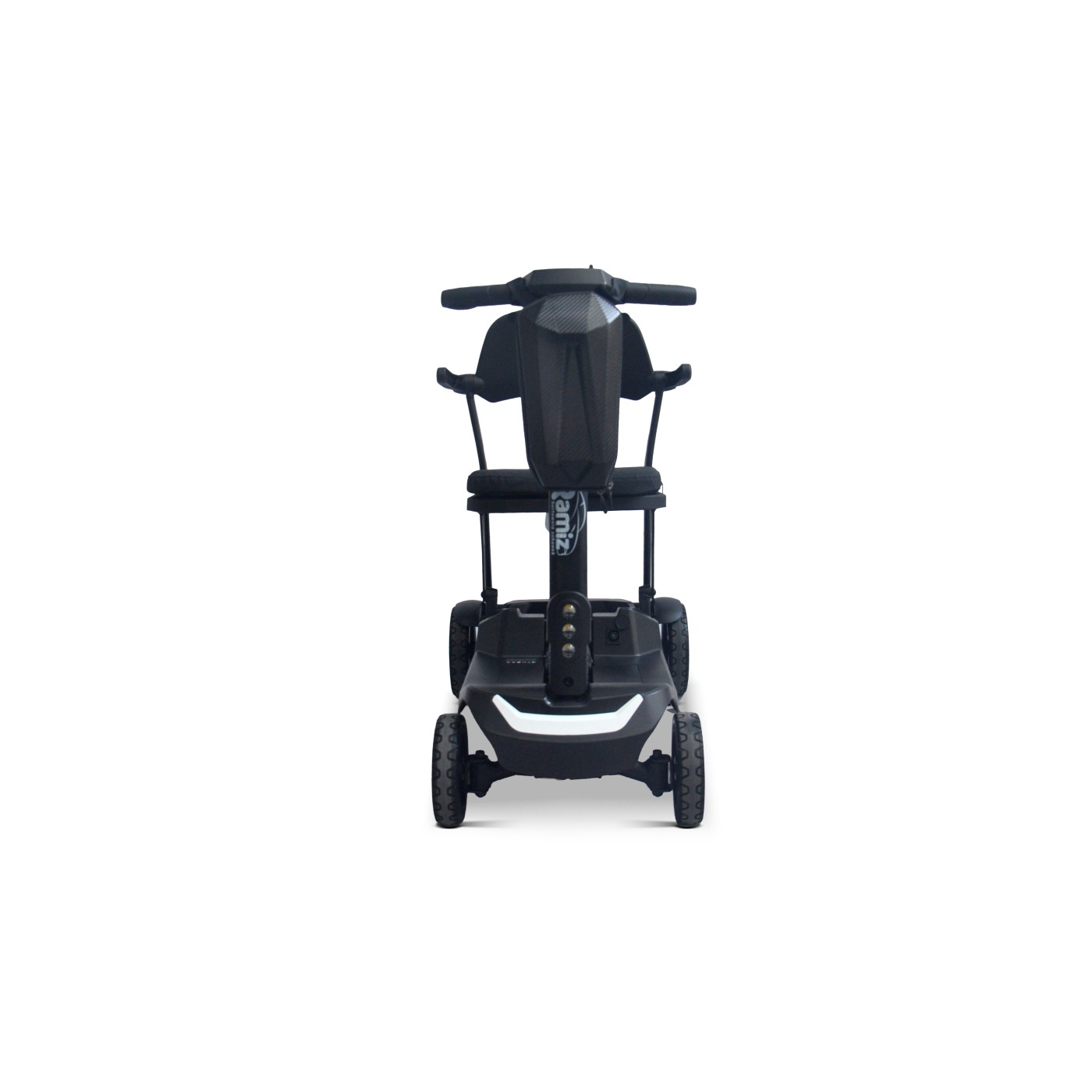 SeniorStar Black Four-Wheel Electric Scooter for Seniors
