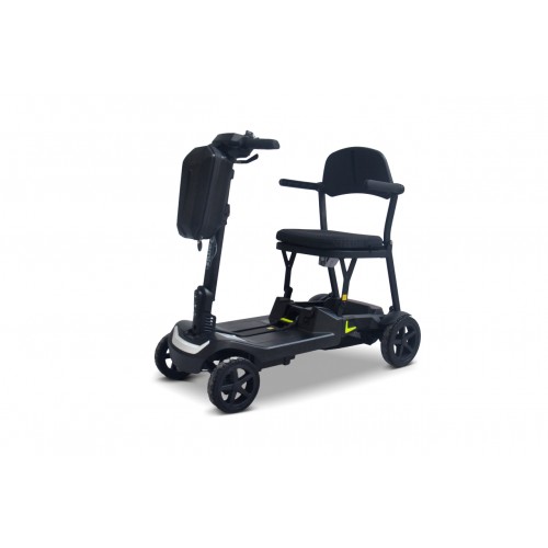 SeniorStar Black Four-Wheel Electric Scooter for Seniors
