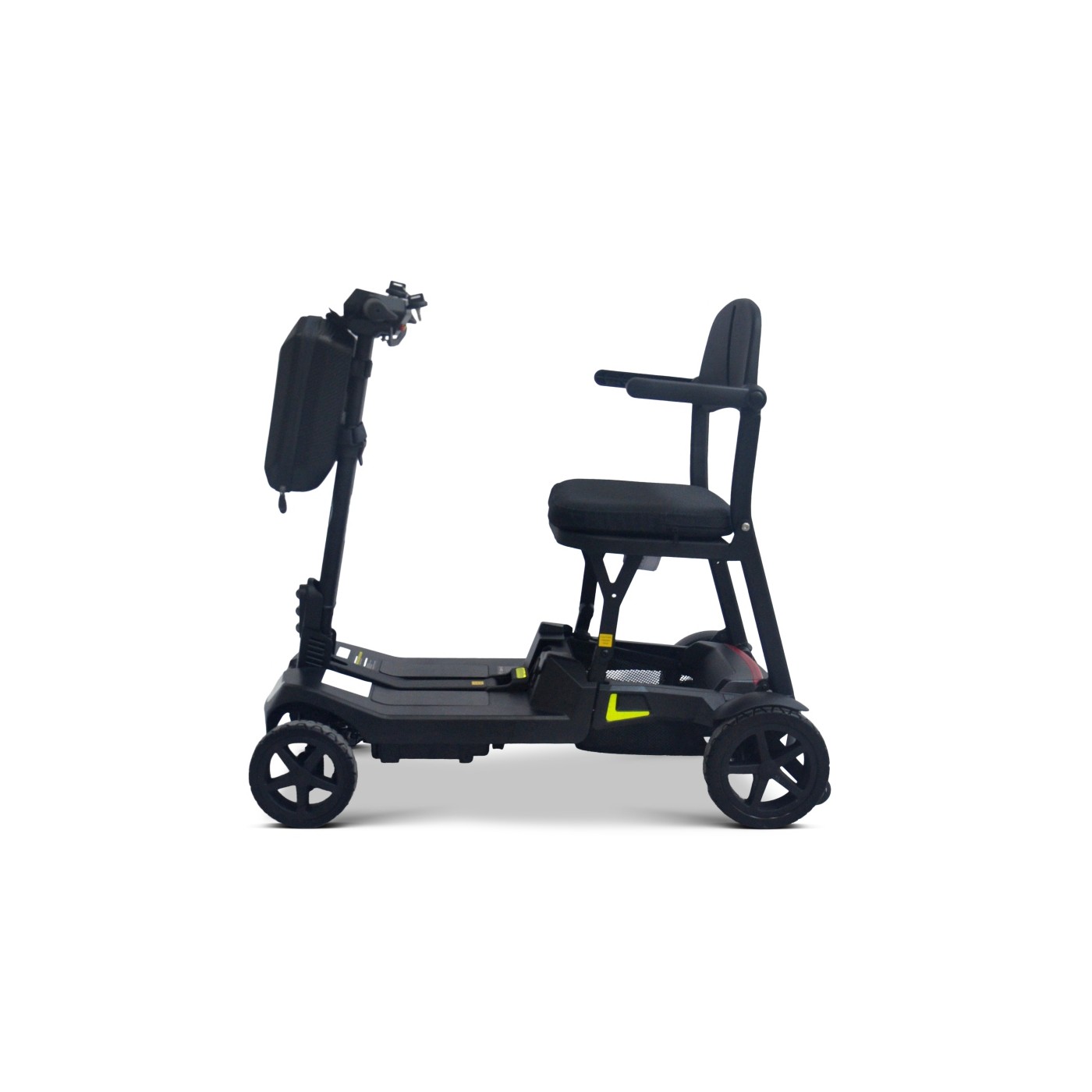 SeniorStar Black Four-Wheel Electric Scooter for Seniors