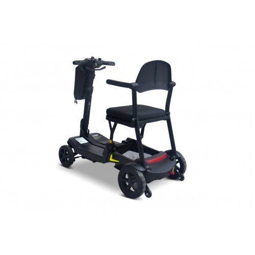 SeniorStar Black Four-Wheel Electric Scooter for Seniors