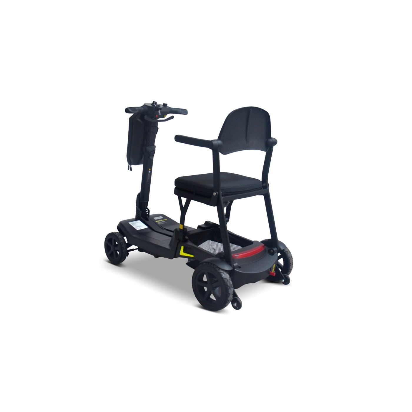 SeniorStar Black Four-Wheel Electric Scooter for Seniors
