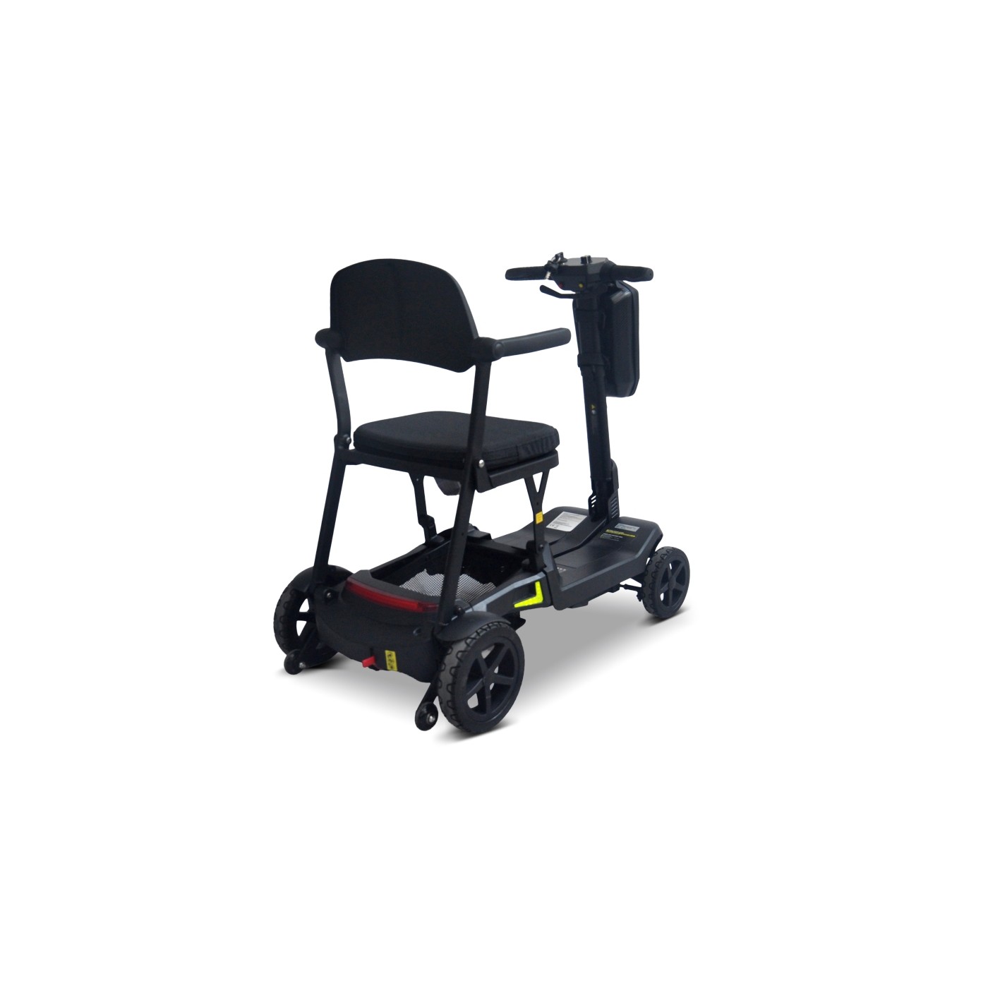 SeniorStar Black Four-Wheel Electric Scooter for Seniors