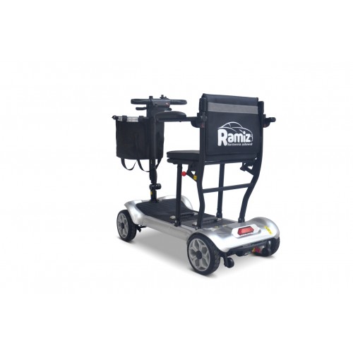 EasyGo Gray Four-Wheel Electric Scooter for Seniors