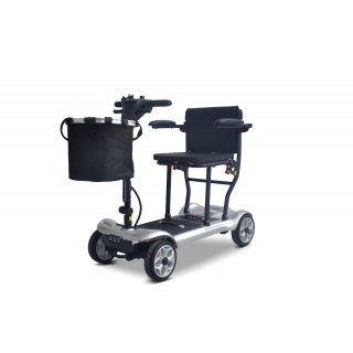 EasyGo Gray Four-Wheel Electric Scooter for Seniors