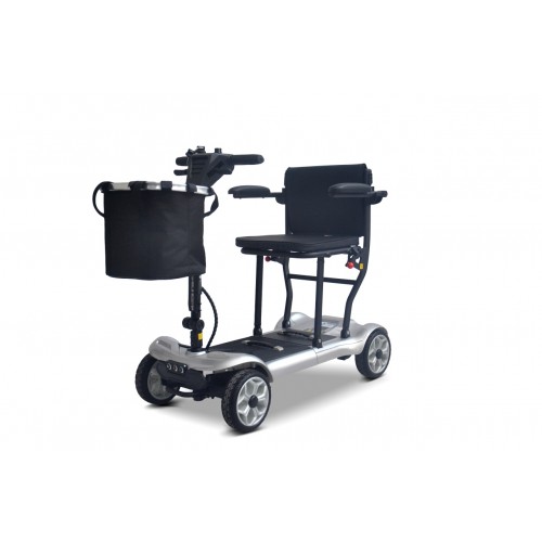 EasyGo Gray Four-Wheel Electric Scooter for Seniors