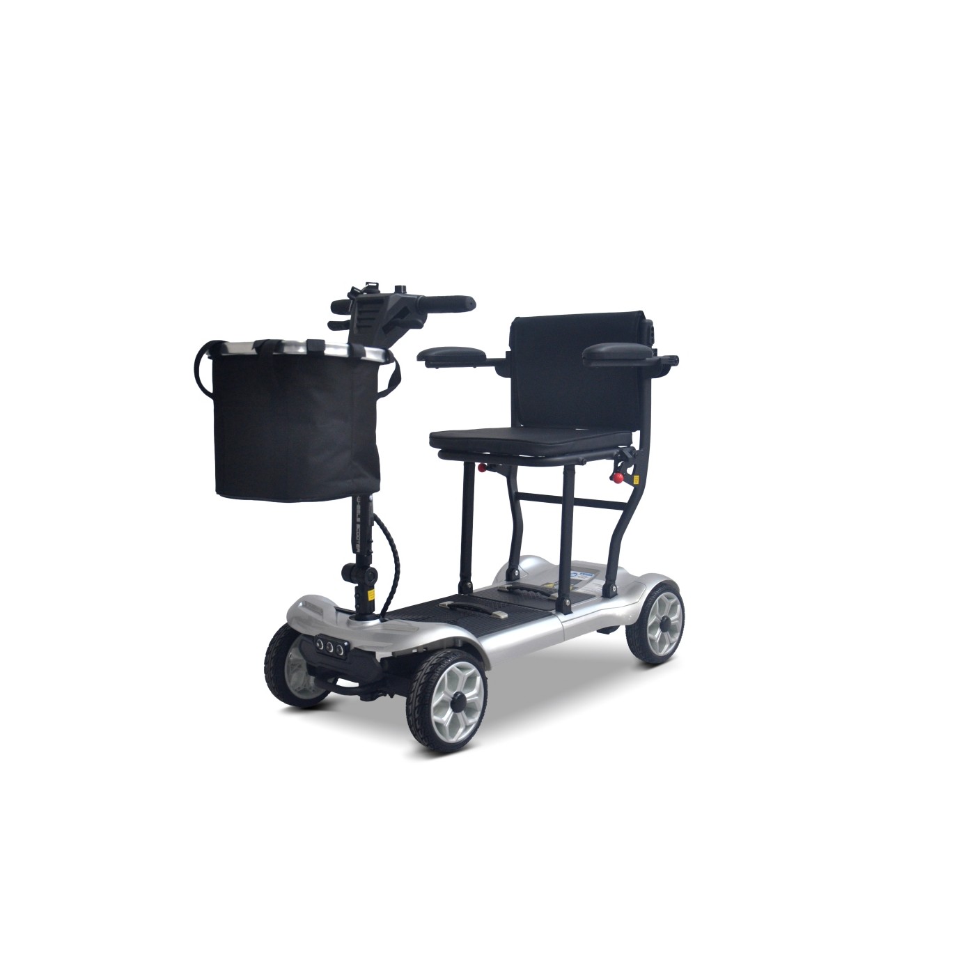 EasyGo Gray Four-Wheel Electric Scooter for Seniors