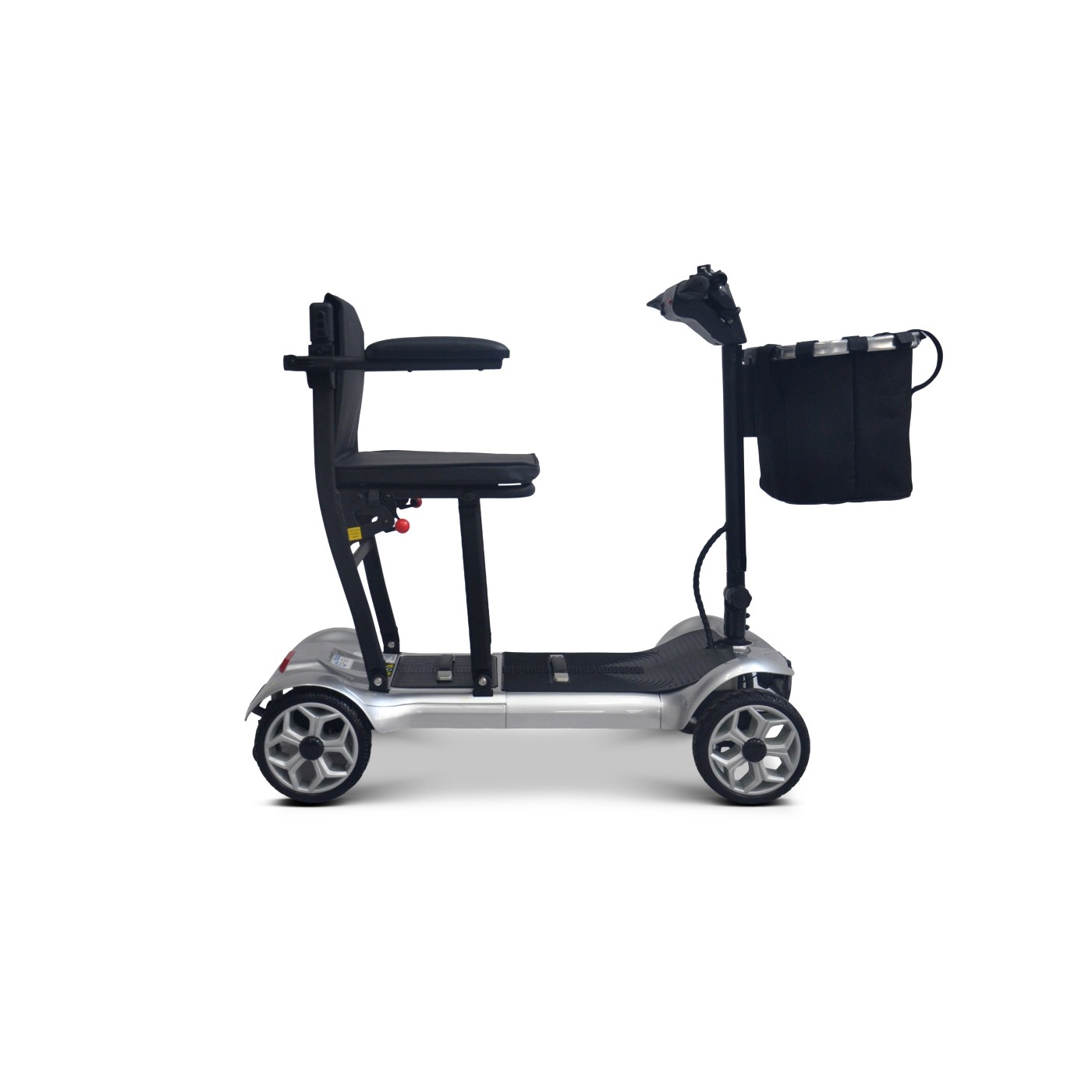 EasyGo Gray Four-Wheel Electric Scooter for Seniors