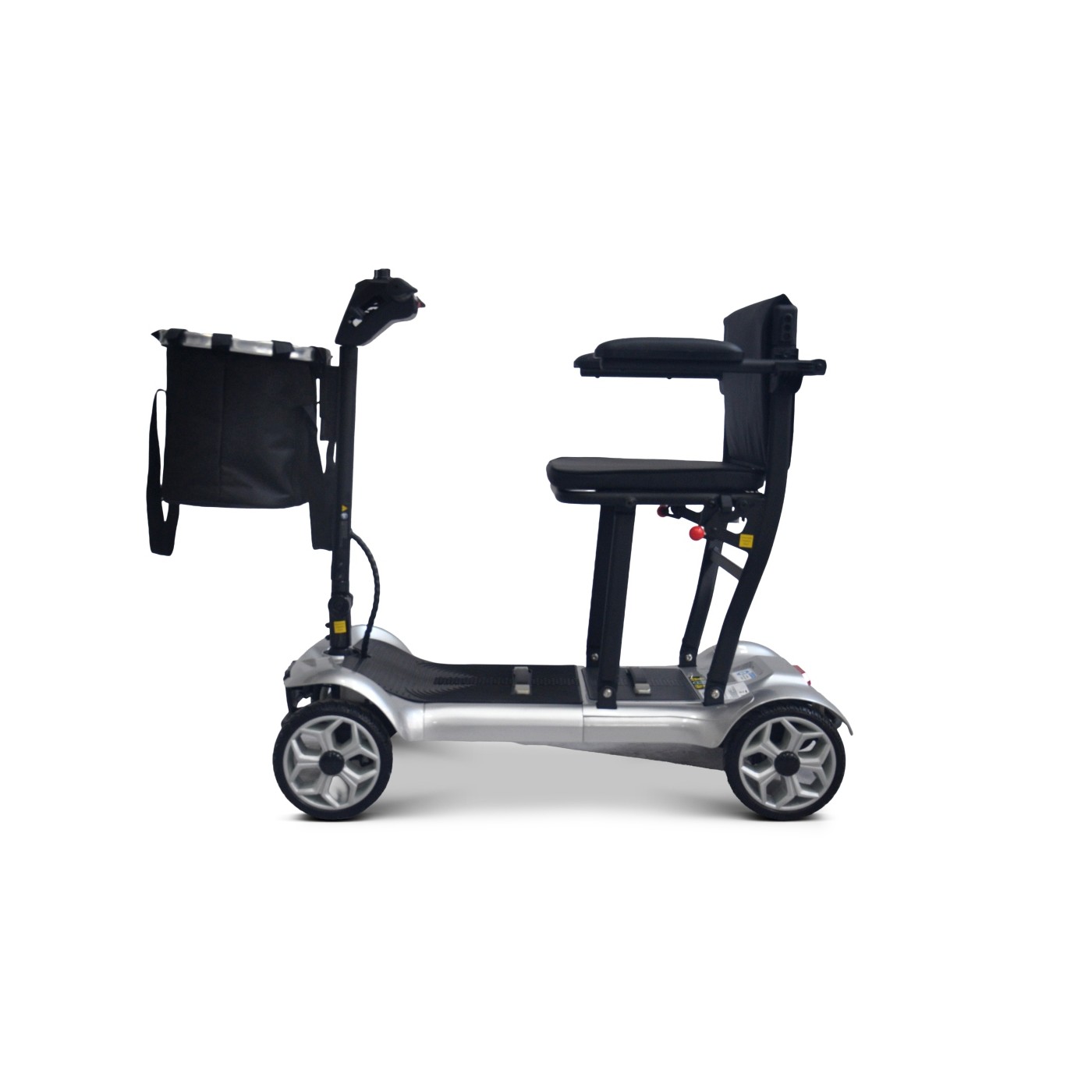 EasyGo Gray Four-Wheel Electric Scooter for Seniors