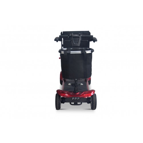 EasyGo Red Four-Wheel Electric Scooter for Seniors
