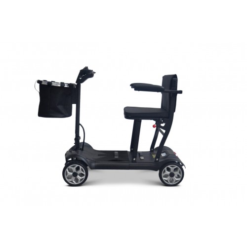 EasyGo Black Four-Wheel Electric Scooter for Seniors