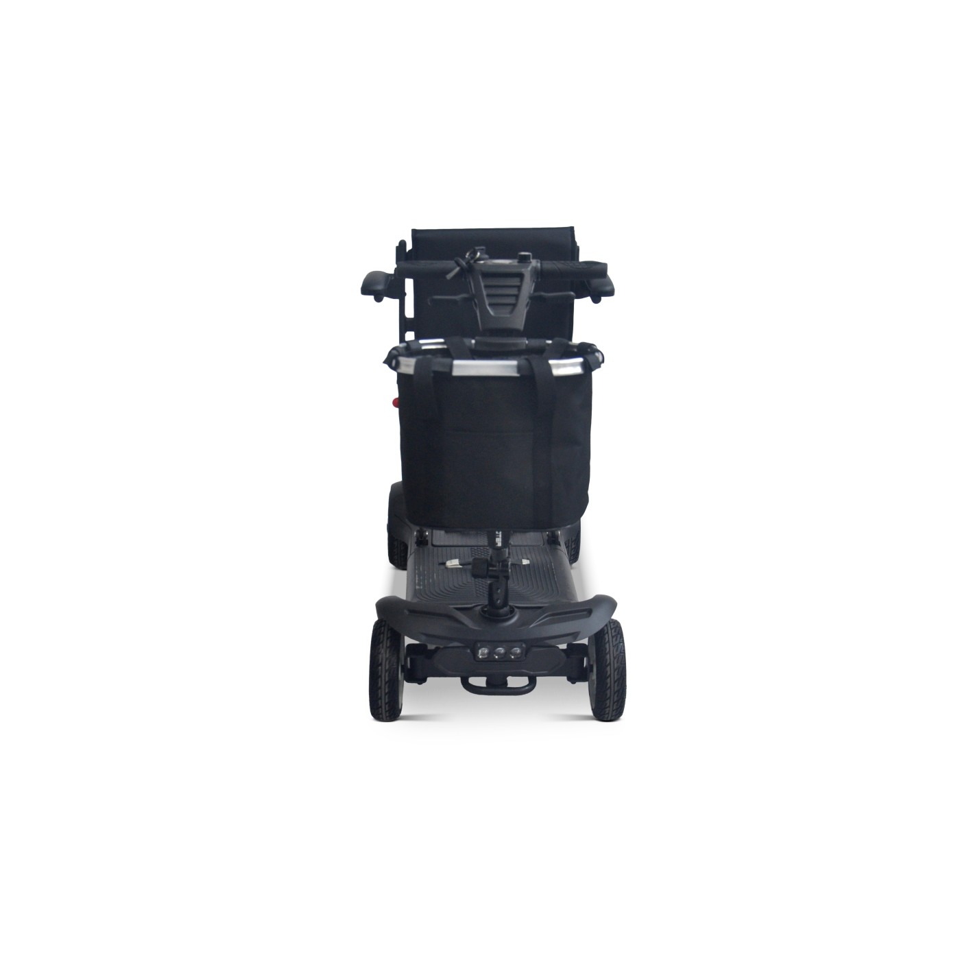 EasyGo Black Four-Wheel Electric Scooter for Seniors