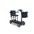 EasyGo Black Four-Wheel Electric Scooter for Seniors
