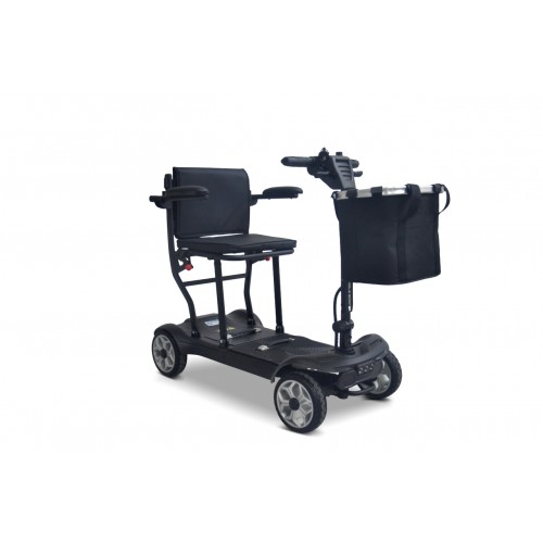 EasyGo Black Four-Wheel Electric Scooter for Seniors
