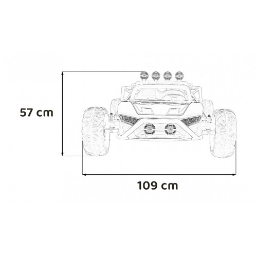 Vehicle Buggy Racing 5 Black